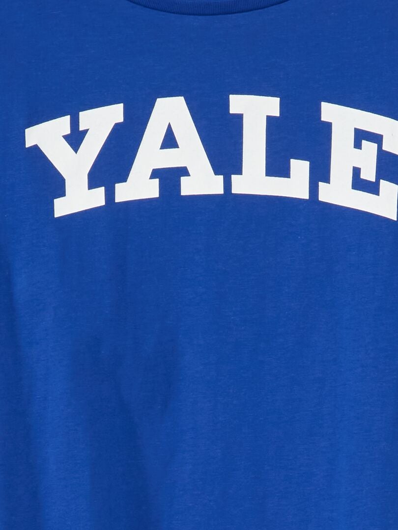 Conjunto de pijama 'Yale' - 2 piezas azul/gris - Kiabi