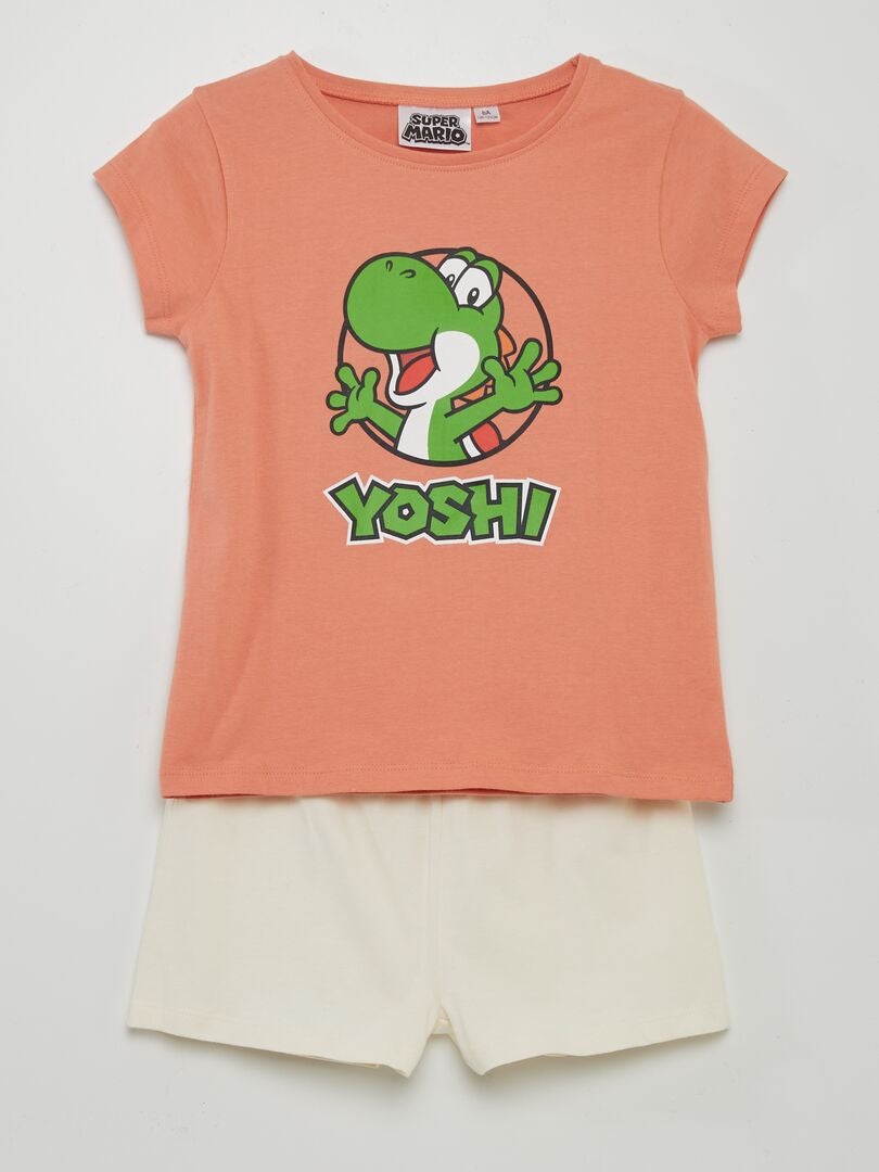 Conjunto de pijama 'Yoshi' de 'Super Mario' - 2 piezas NARANJA - Kiabi