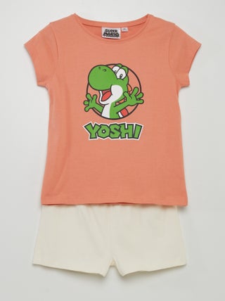 Conjunto de pijama 'Yoshi' de 'Super Mario' - 2 piezas