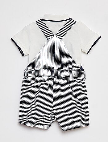 Conjunto de polo + peto - 2 piezas