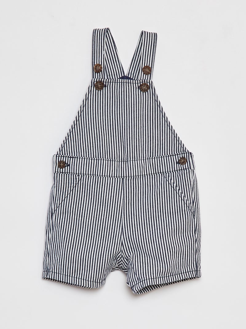 Conjunto de polo + peto  - 2 piezas BLANCO - Kiabi