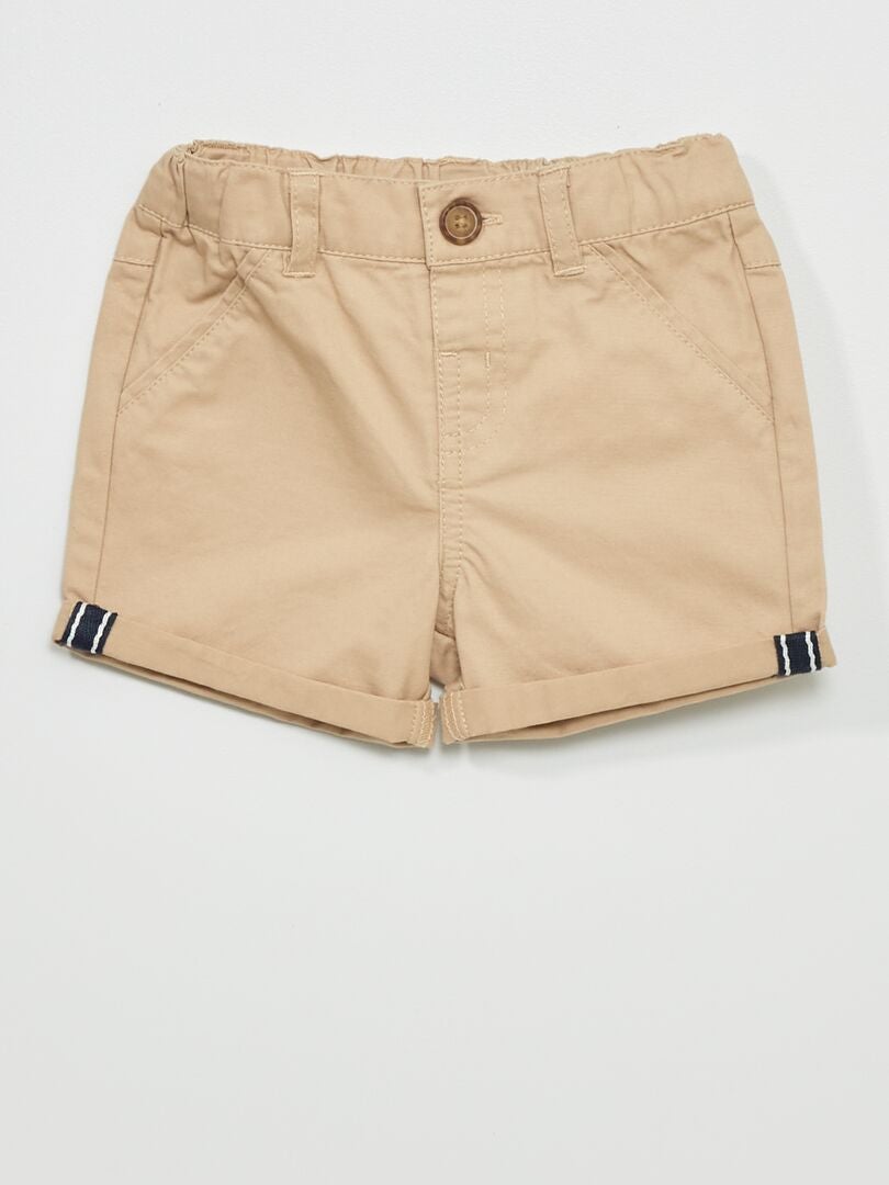 Conjunto De Polo Short Piezas Beige Kiabi