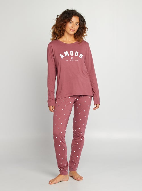 Conjunto de punto - 2 piezas - Kiabi