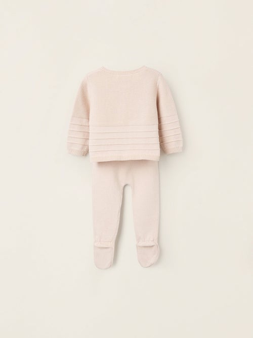 Conjunto de punto 3 piezas - Kiabi