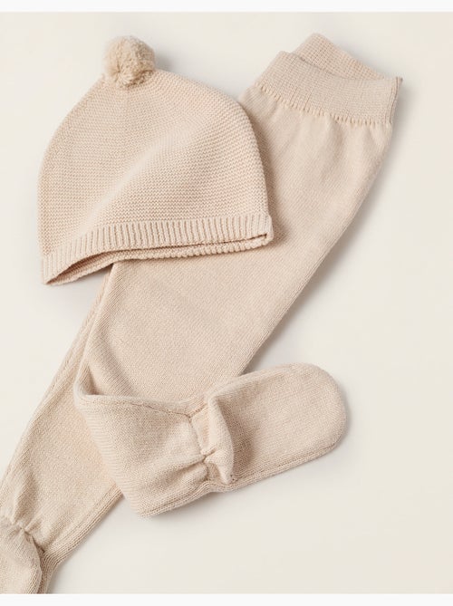 Conjunto de punto 3 piezas - Kiabi