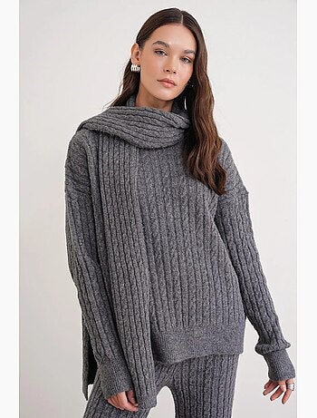 Conjunto de punto a rayas extragrandes mixray