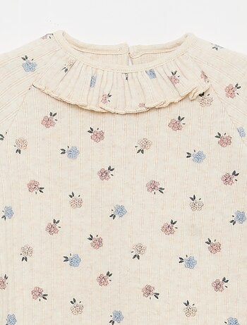 Conjunto de punto afelpado - 2 piezas