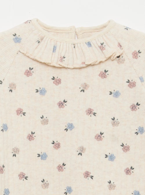 Conjunto de punto afelpado - 2 piezas - Kiabi