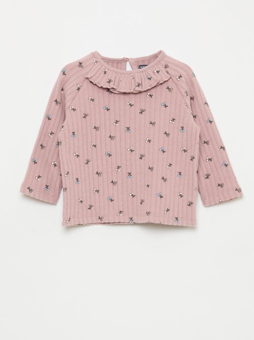 Conjunto de punto afelpado - 2 piezas - Kiabi