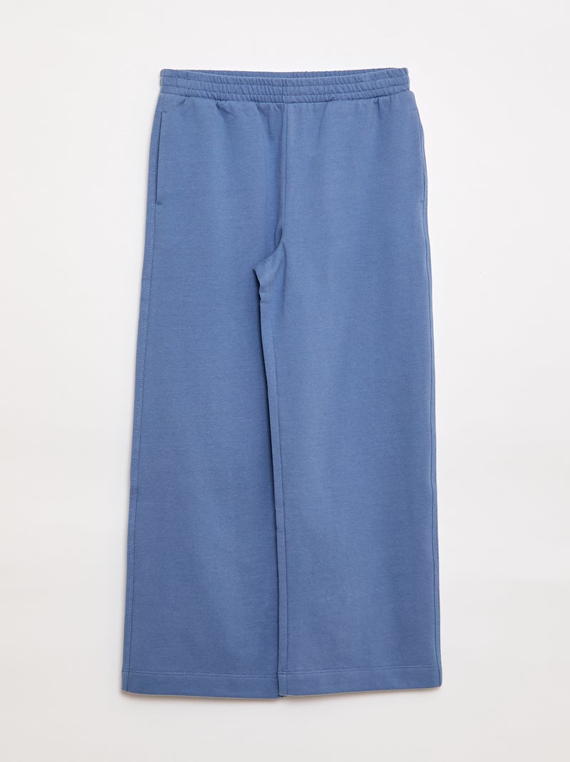 Conjunto de punto camiseta + pantalón Azul - Kiabi