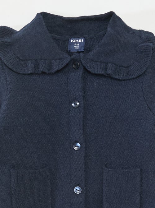 Conjunto de punto chaleco + leggings - Kiabi