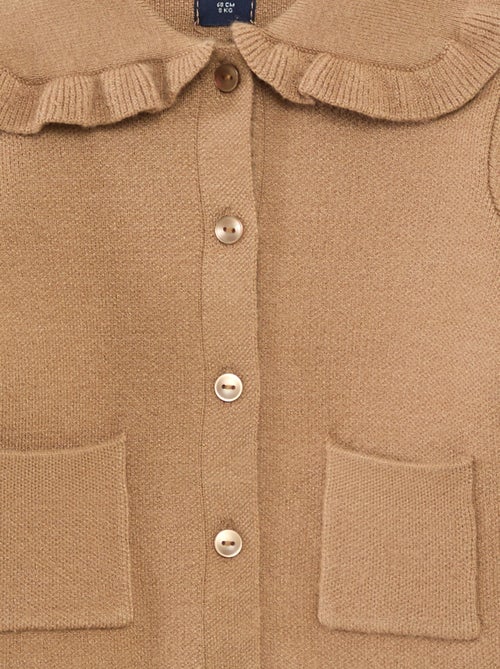 Conjunto de punto chaleco + leggings - Kiabi