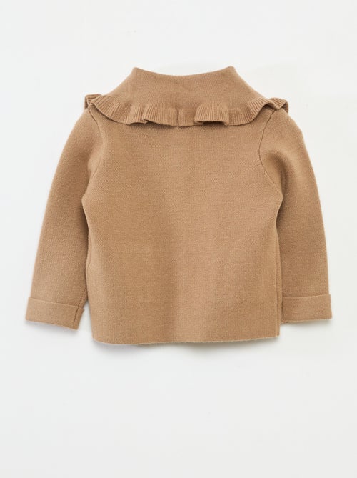 Conjunto de punto chaleco + leggings - Kiabi