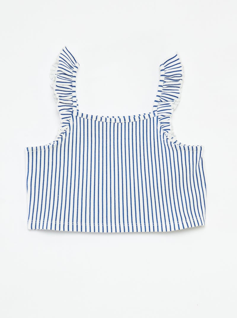 Conjunto de punto gofrado - 2 piezas BLANCO - Kiabi