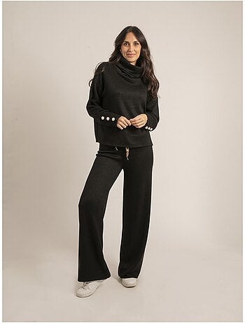 Conjunto de punto jersey + pantalón ELMERA