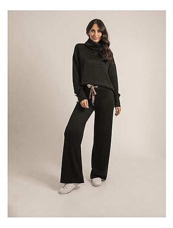 Conjunto de punto jersey + pantalón ELMERA