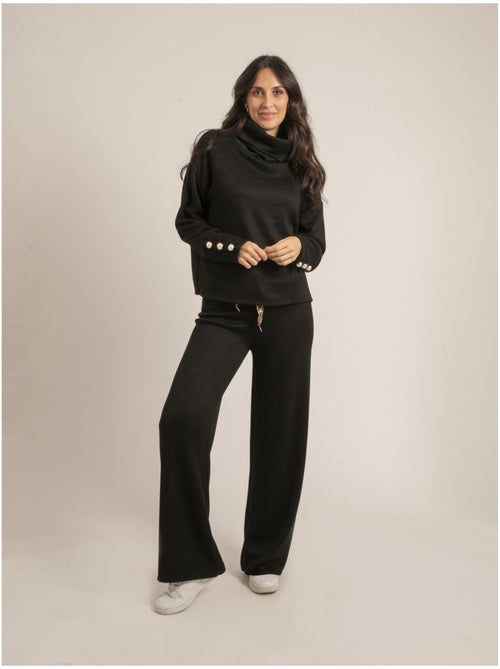 Conjunto de punto jersey + pantalón ELMERA - Kiabi