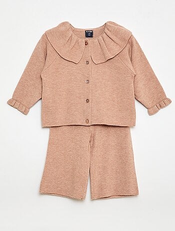 Conjunto de punto suave - 2 piezas