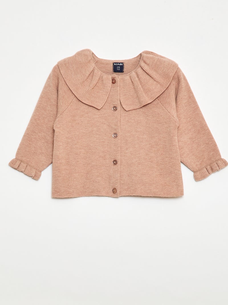 Conjunto de punto suave - 2 piezas Beige - Kiabi