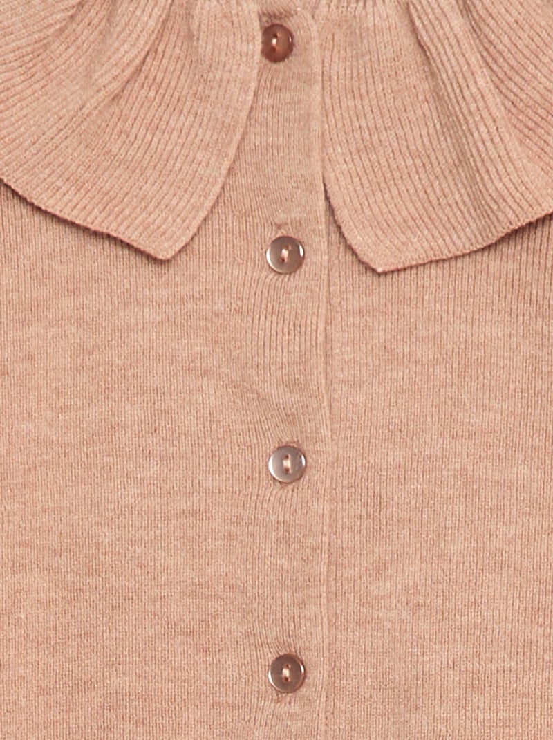 Conjunto de punto suave - 2 piezas Beige - Kiabi