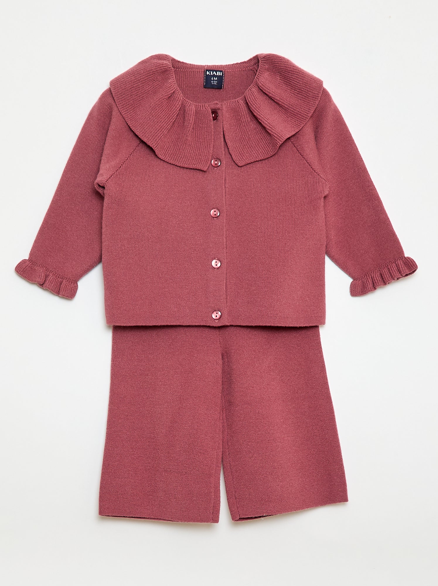 Conjunto de punto suave - 2 piezas