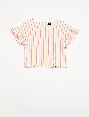 Conjunto de rayas camiseta + pantalón - 2 piezas