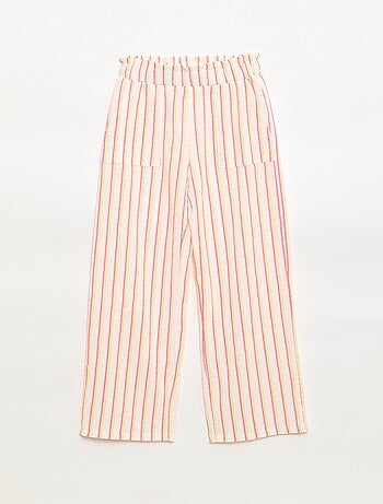 Conjunto de rayas camiseta + pantalón - 2 piezas