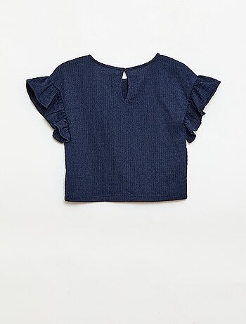 Conjunto de rayas camiseta + pantalón - 2 piezas