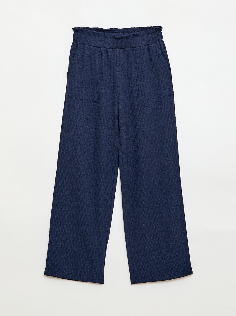 Conjunto de rayas camiseta + pantalón - 2 piezas Negro - Kiabi