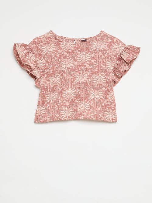 Conjunto de rayas camiseta + pantalón - 2 piezas - Kiabi