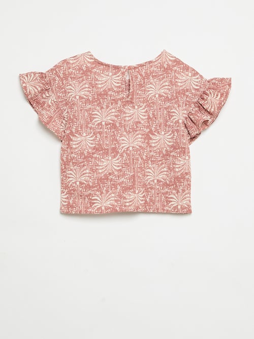 Conjunto de rayas camiseta + pantalón - 2 piezas - Kiabi