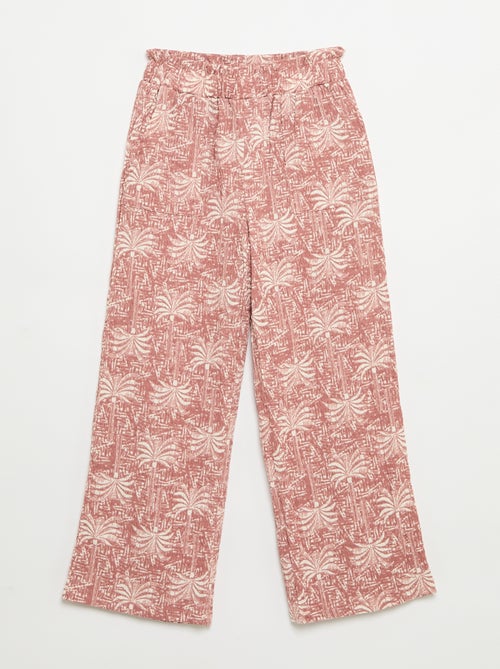 Conjunto de rayas camiseta + pantalón - 2 piezas - Kiabi