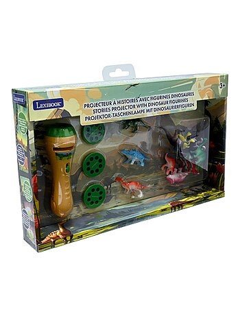 conjunto de regalo linterna proyector dinosaurio