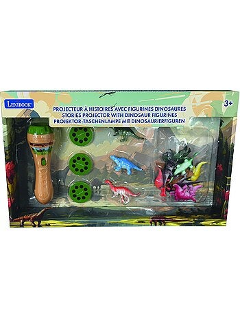 Conjunto de regalo linterna proyector dinosaurio