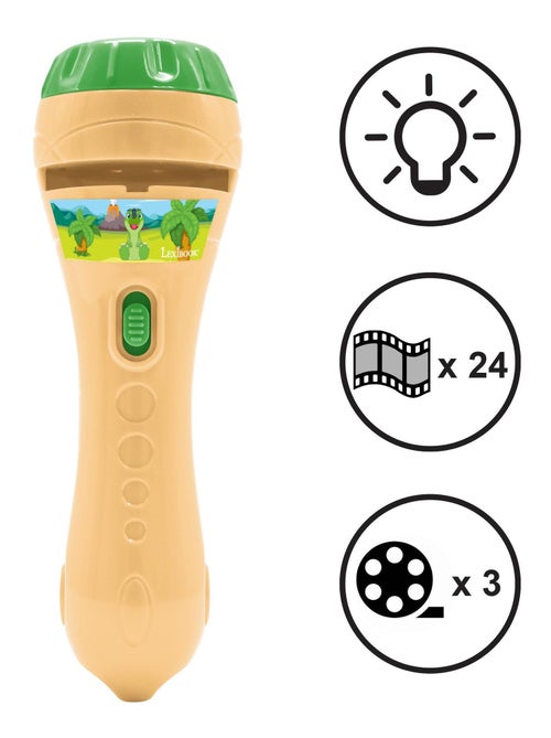 conjunto de regalo linterna proyector dinosaurio - Kiabi