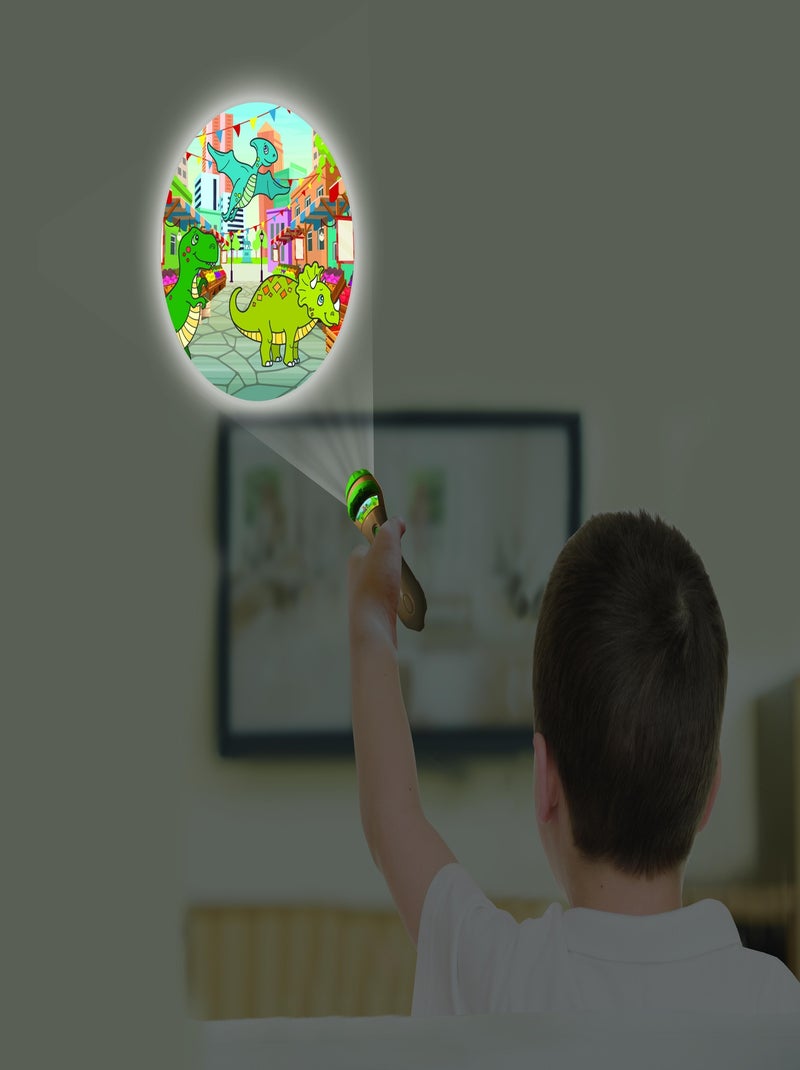conjunto de regalo linterna proyector dinosaurio Multicolor - Kiabi
