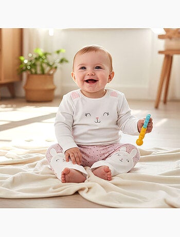 Conjunto de ropa de 2 piezas, conejito - Kitikate