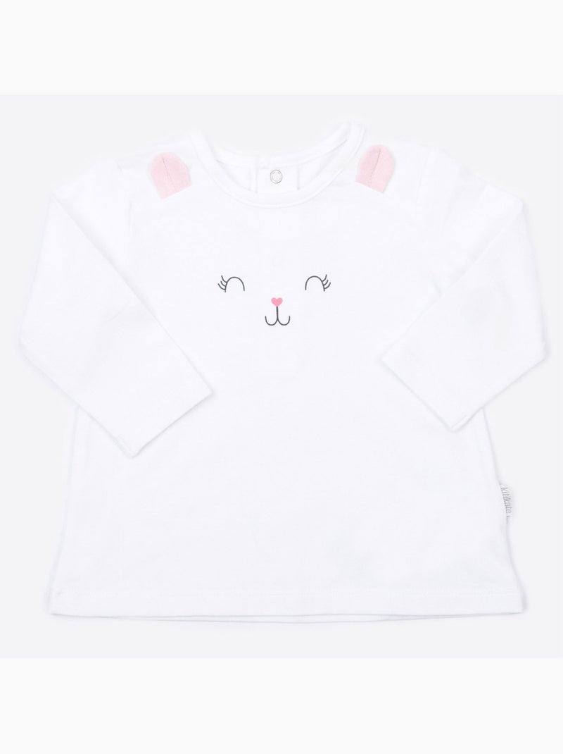 Conjunto de ropa de 2 piezas, conejito | Kitikate Rosa - Kiabi