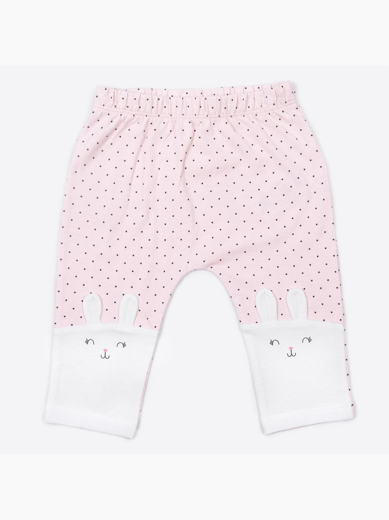Conjunto de ropa de 2 piezas, conejito | Kitikate Rosa - Kiabi