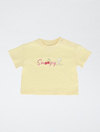 Conjunto de short + camiseta 'Snoopy'