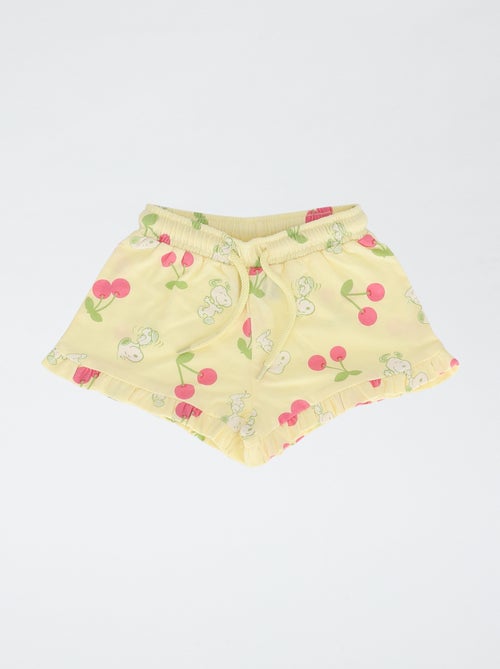 Conjunto de short + camiseta 'Snoopy' - Kiabi