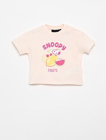 Conjunto de short + camiseta 'Snoopy'