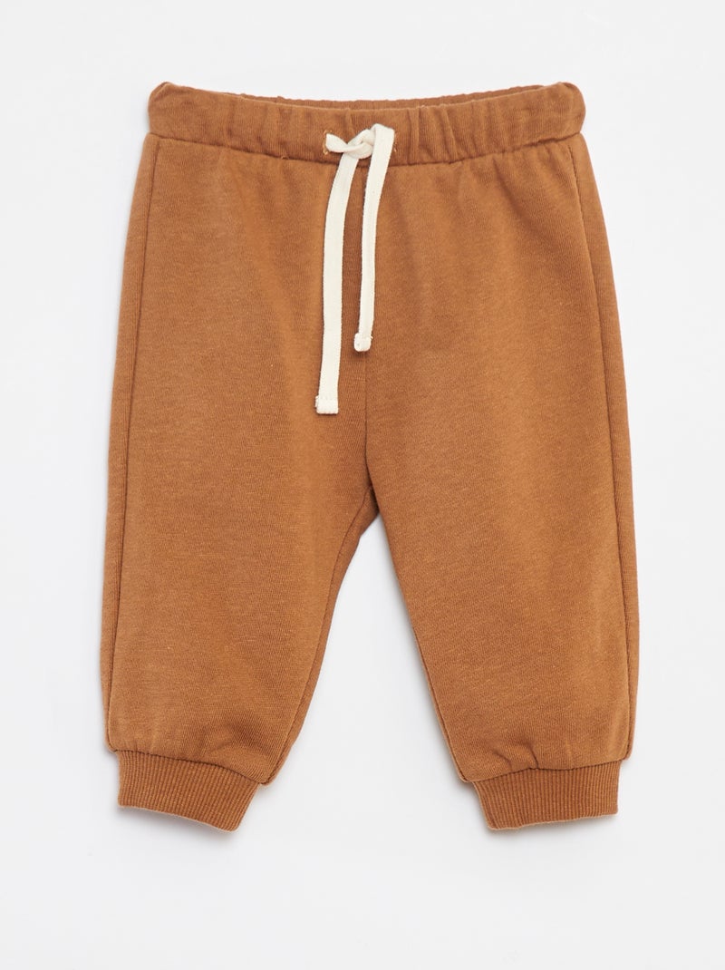 Conjunto de sudadera + camiseta + pantalón de chándal - 3 piezas Marron - Kiabi
