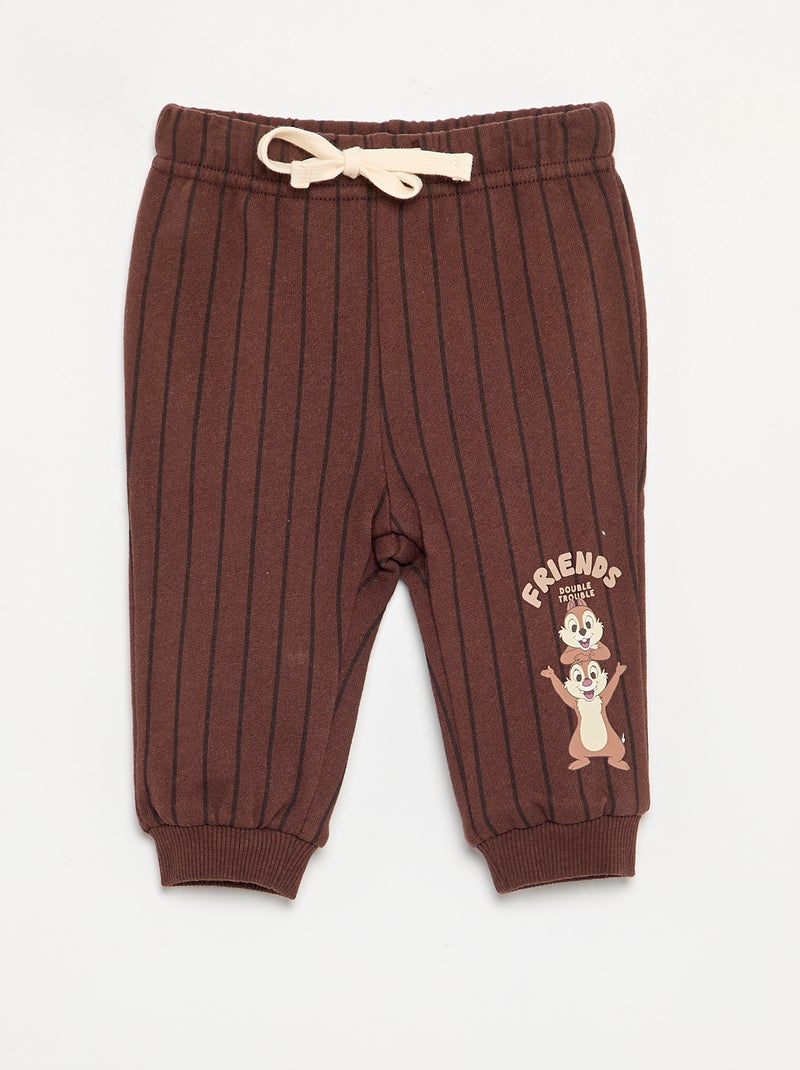 Conjunto de sudadera + camiseta + pantalón 'Tic y Tac' 'Disney' - 3 piezas Beige - Kiabi
