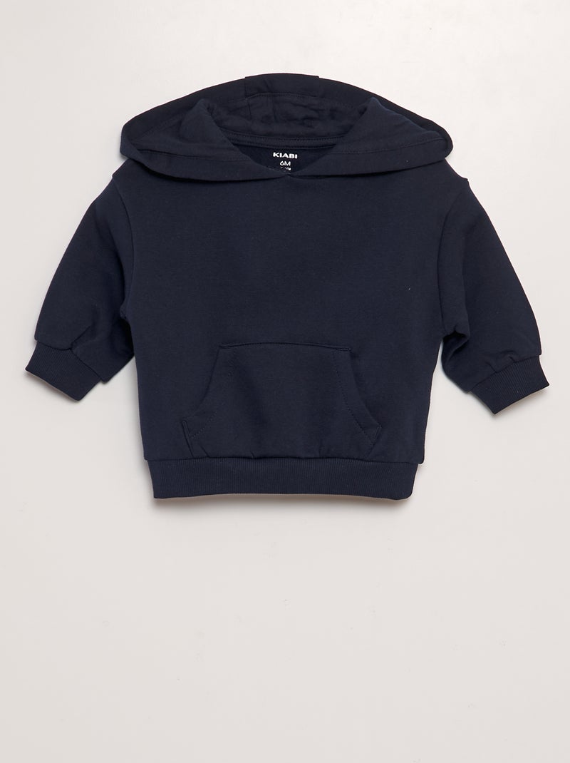 Conjunto de sudadera con capucha + jogging - 2 piezas azul - Kiabi