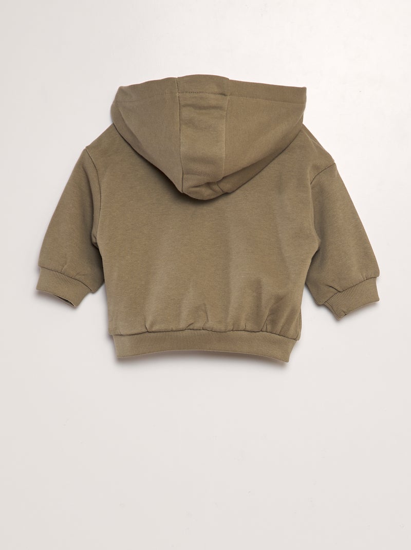 Conjunto de sudadera con capucha + jogging - 2 piezas VERDE - Kiabi