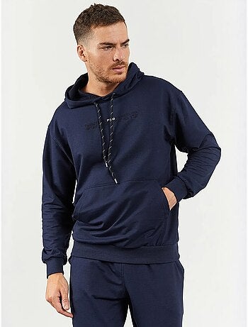Conjunto de sudadera con capucha oversize y pantalón tommy