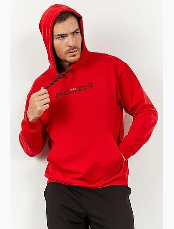 Conjunto de sudadera con capucha oversize y pantalón tommy