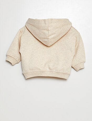 Conjunto de sudadera de chándal + legging de canalé - 2 piezas