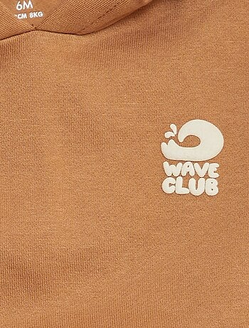 Conjunto de sudadera de chándal + legging de canalé - 2 piezas